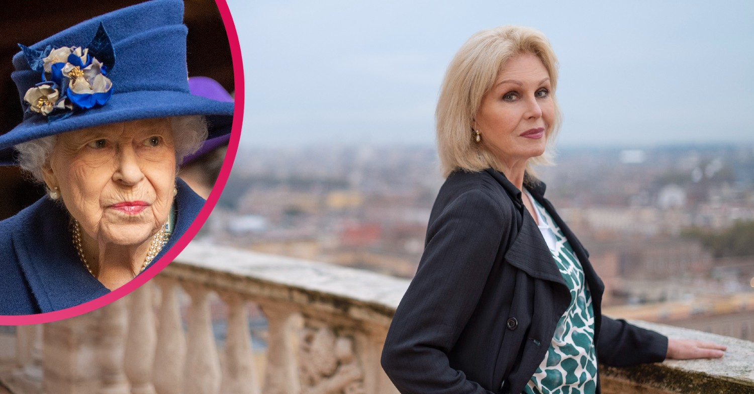 Joanna Lumley gushes over the Queen