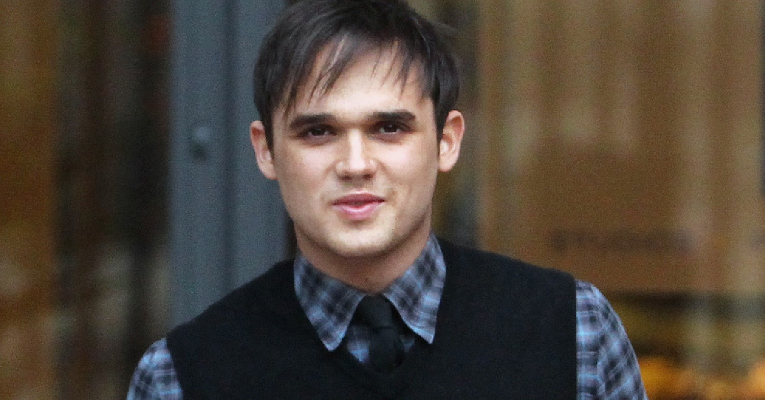 Gareth Gates with a wispy fringe