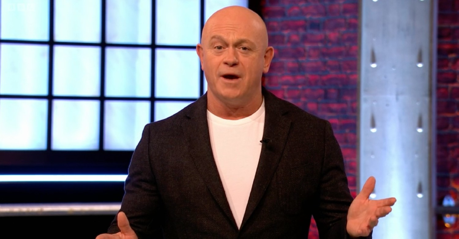 Ross Kemp speaking to the camera on Bridge of Lies