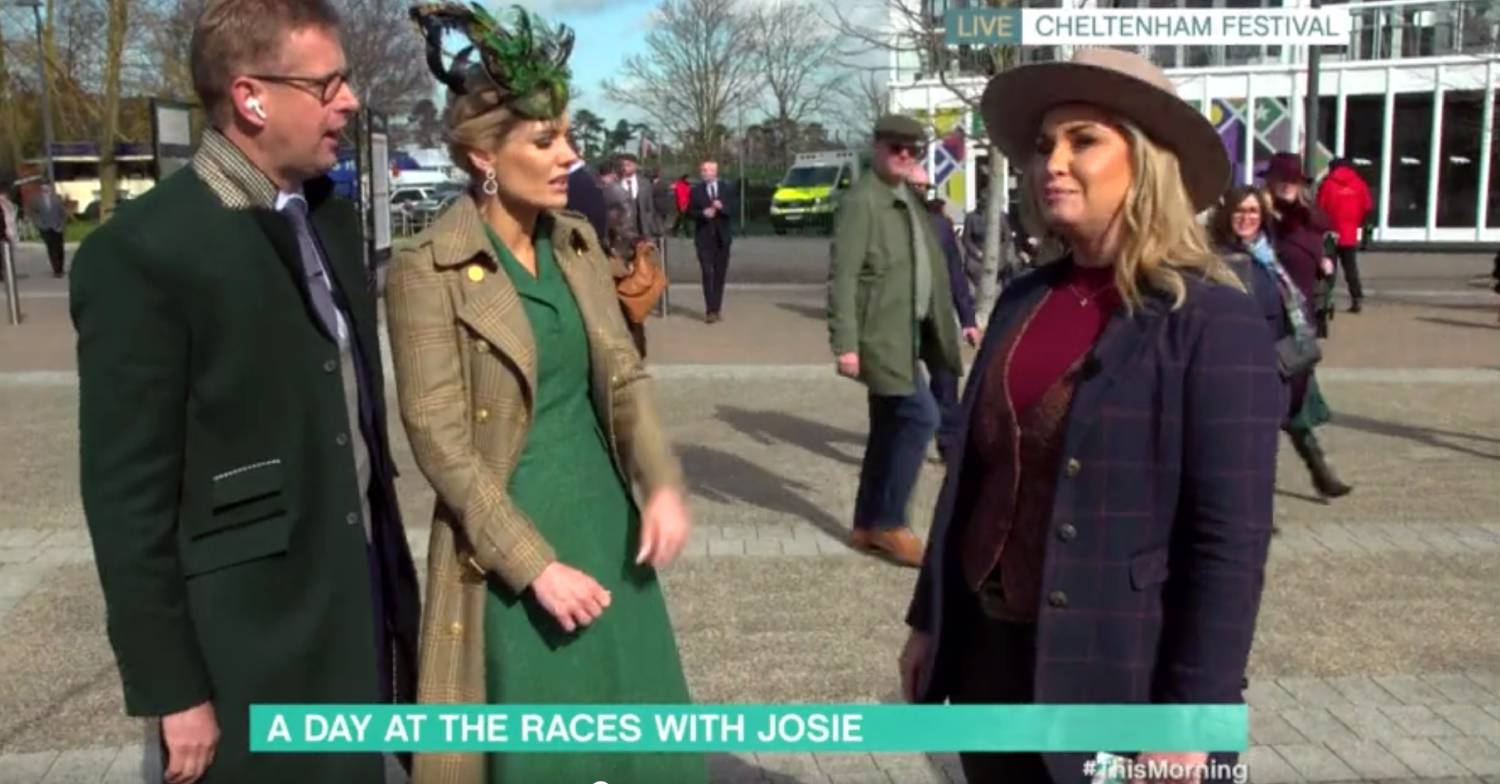 Josie Gibson was complimented on her outfit, but revealed she had also teased over it