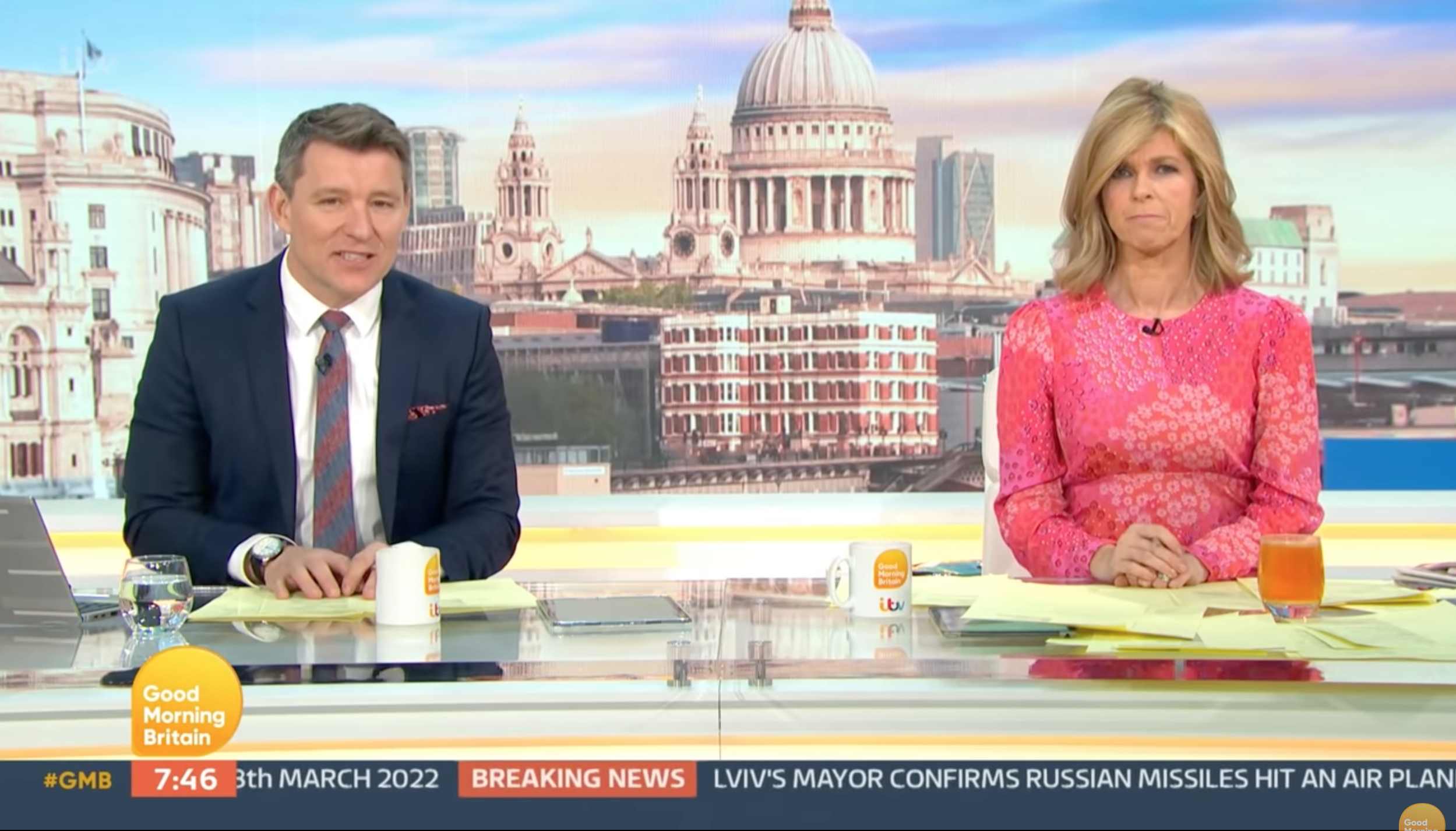 Kate and Ben on GMB