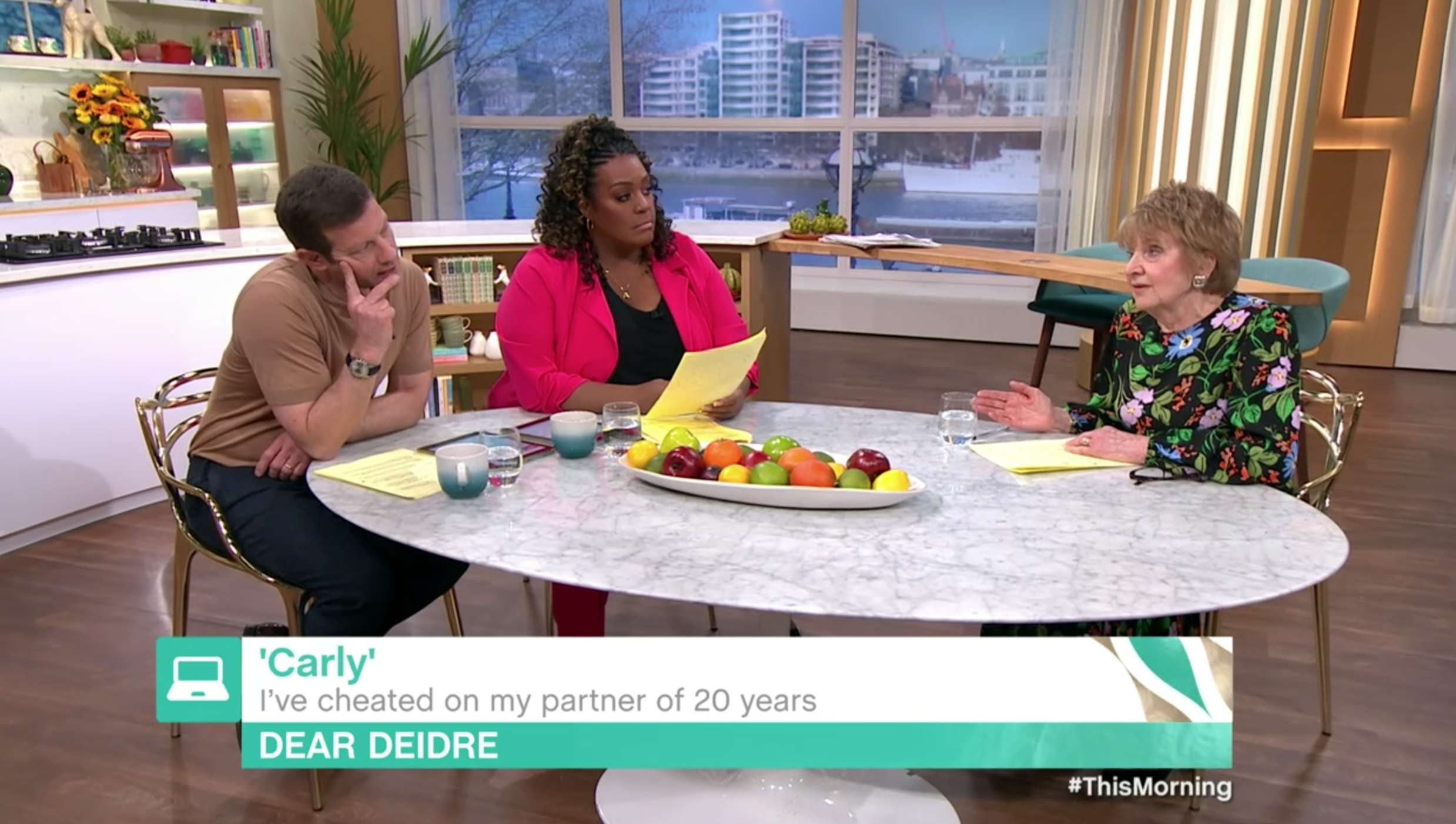 This Morning host Alison on ITV with Dermot