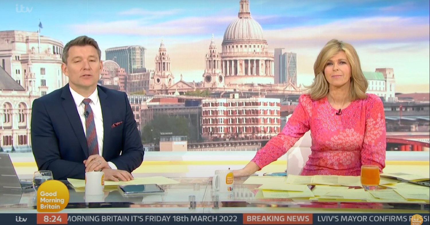 Ben Shephard and Kate Garraway on GMB