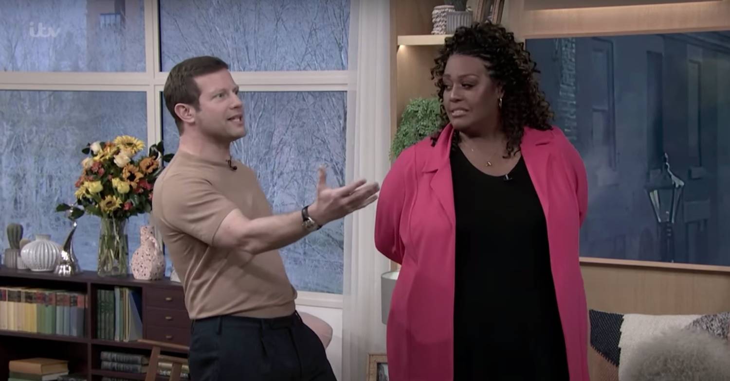 The segment was hosted by Dermot and Alison