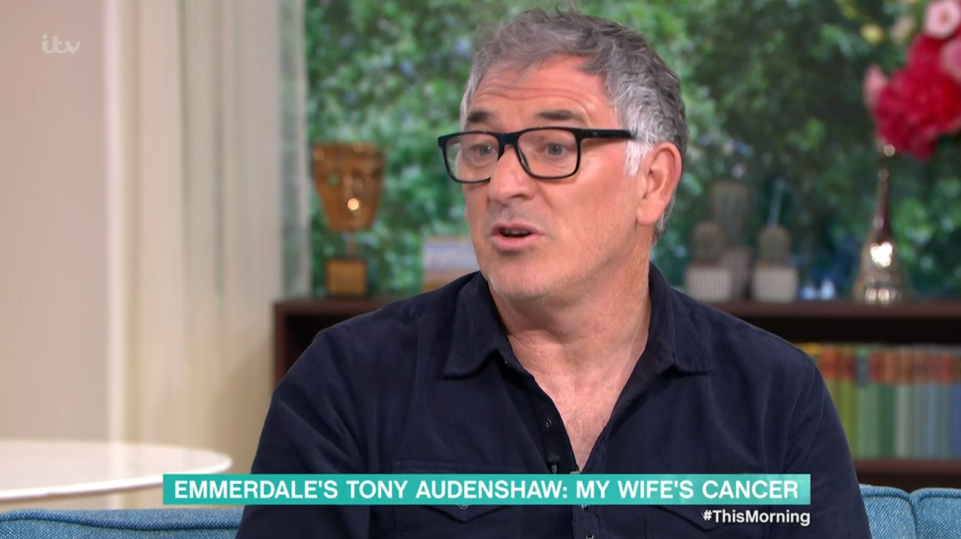 Tony Audenshaw talks on This Morning about his wife's death