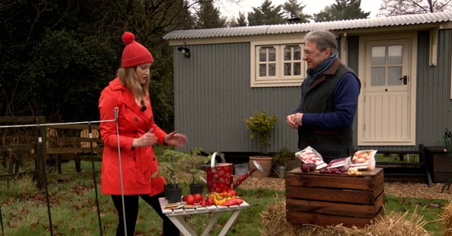 Alan Titchmarsh delights his Love Your Weekend viewers every Sunday on ITV