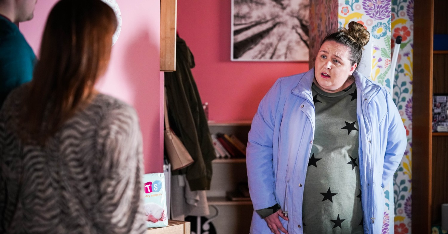 Bernie is furious that Stuart has hidden his cancer diagnosis (Credit: BBC)