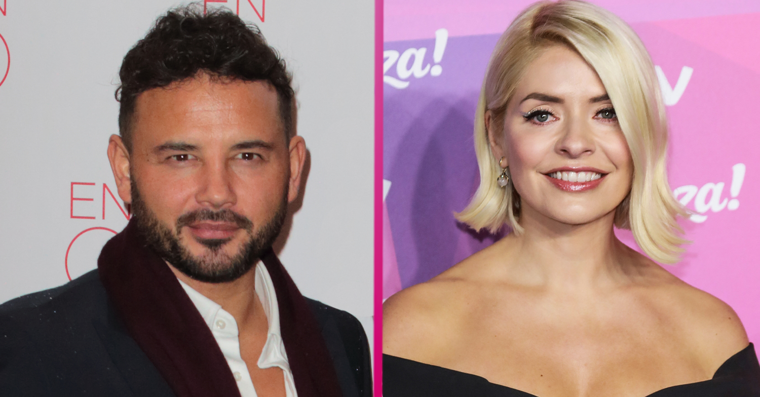 Ryan Thomas and Holly Willoughby
