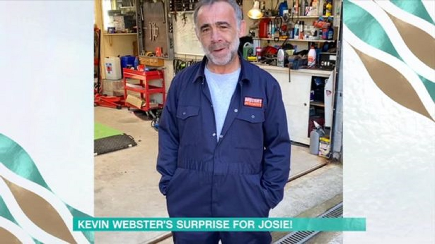 Michael Le Vell sends Josie Gibson a message on This Morning