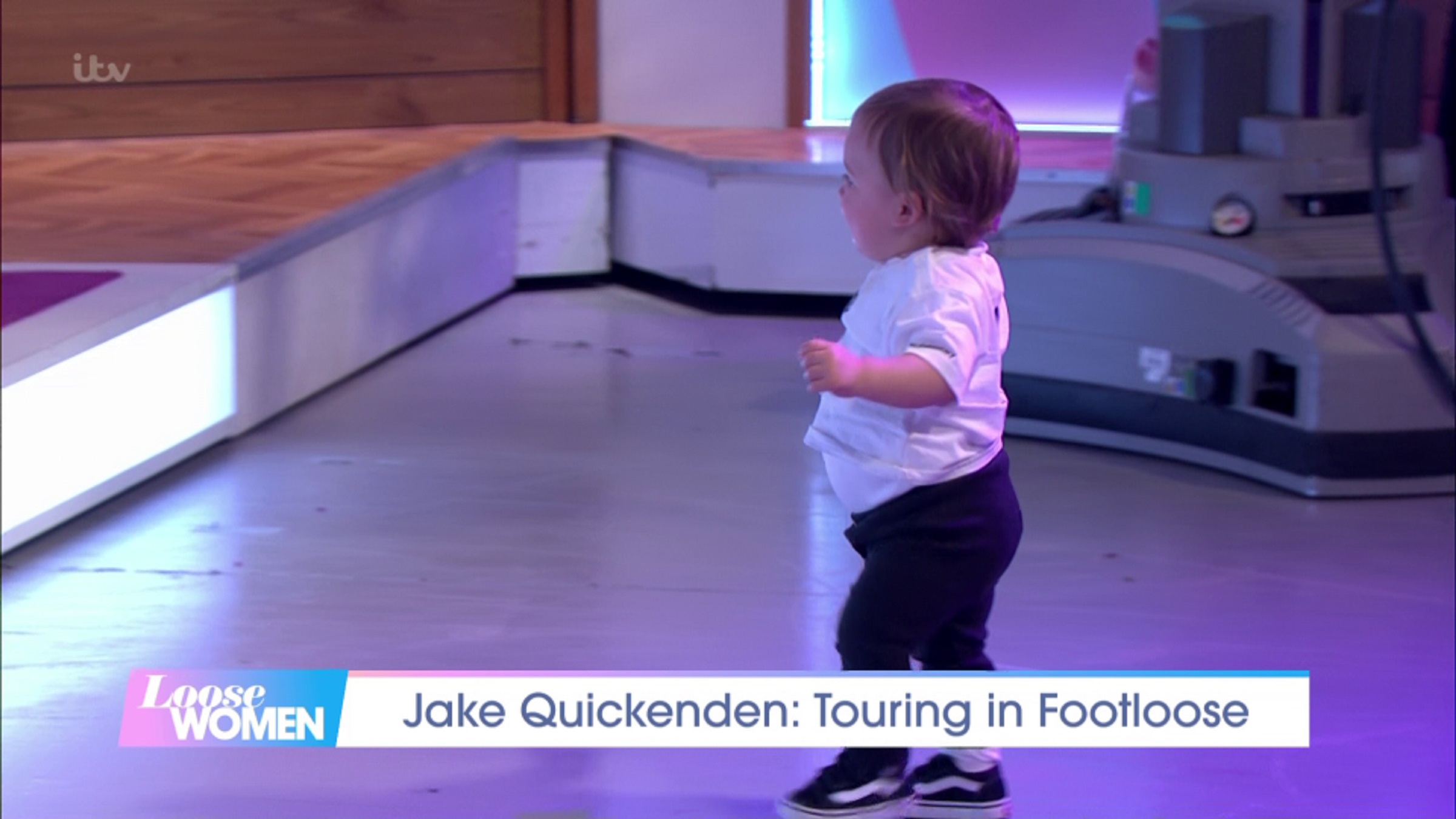 Jake Quickenden son on Loose Women today