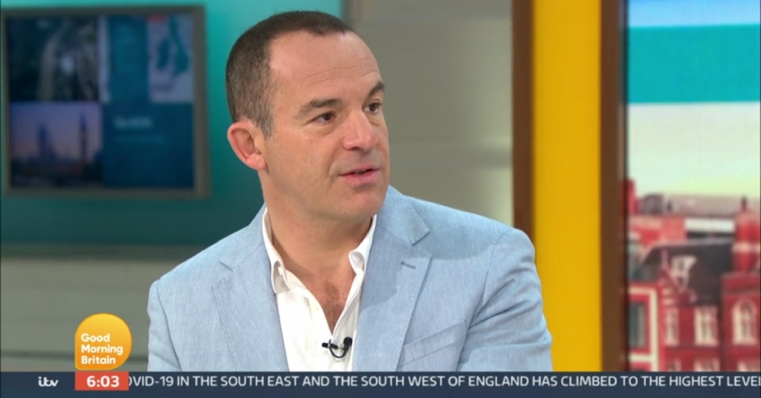 Martin Lewis on Good Morning Britain today
