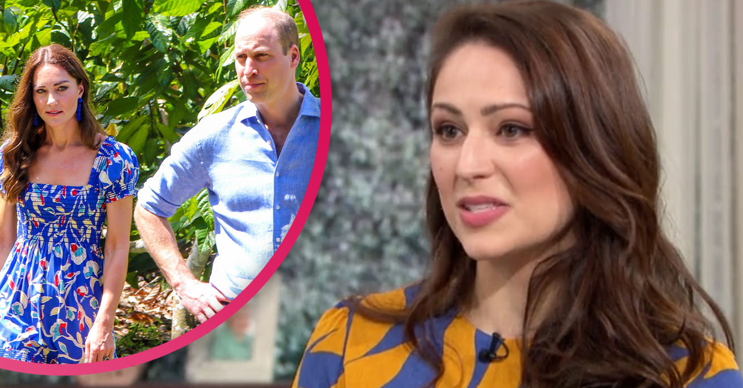 William and Kate in the sunshine nad Nicola Thorp on This Morning