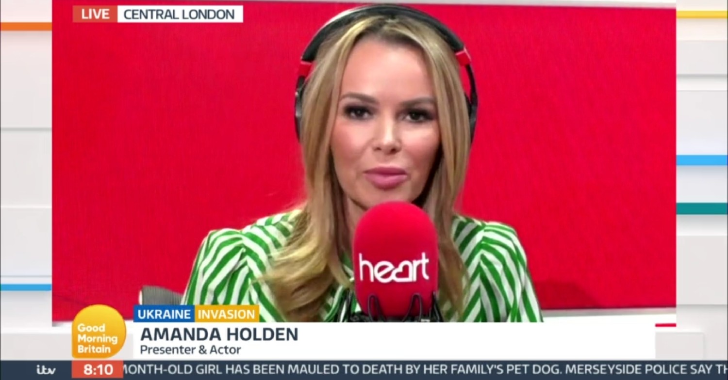 Amanda Holden on GMB 