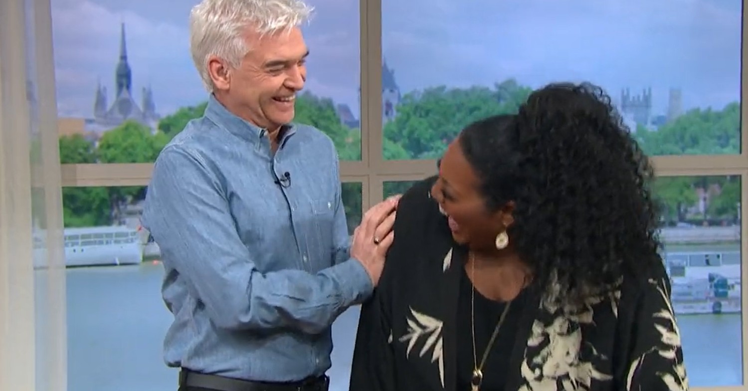 Phillip Schofield and Alison Hammond on This Morning today