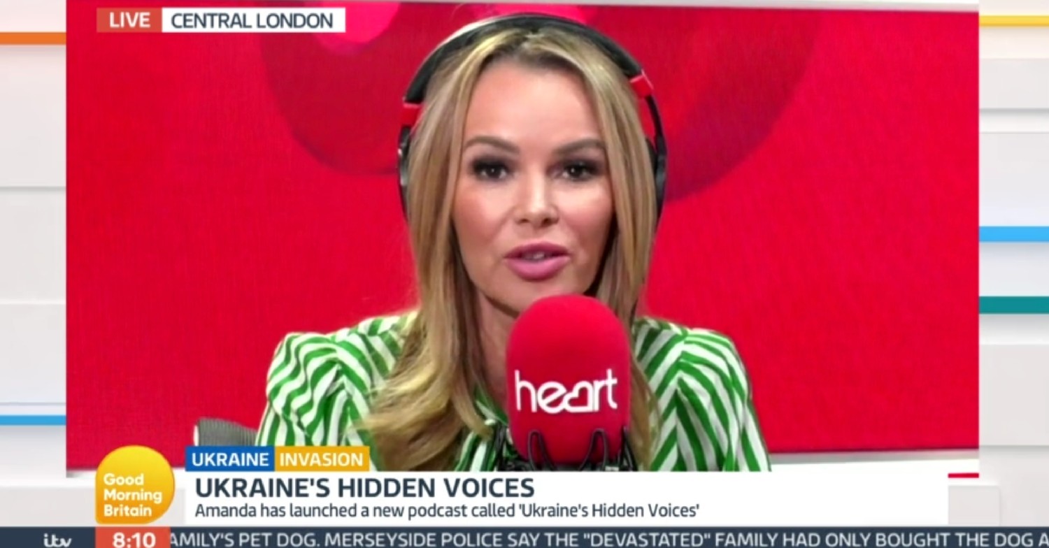 Amanda Holden on GMB