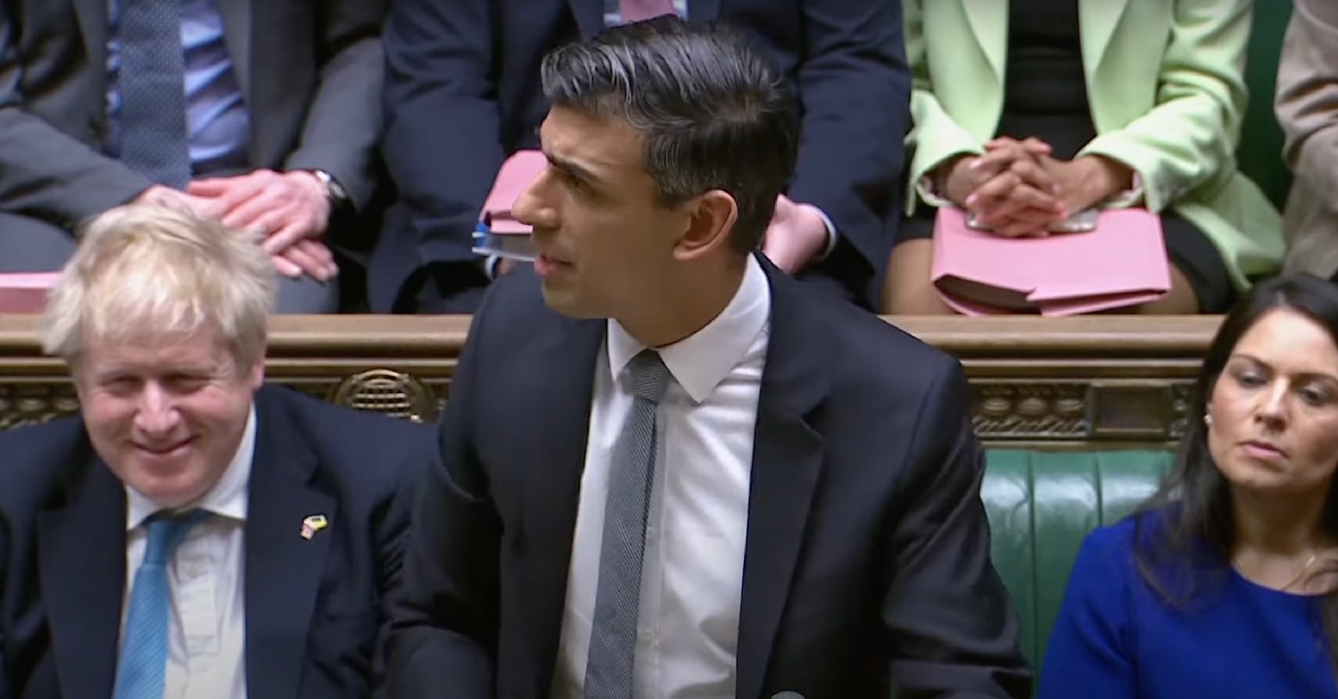 Boris Johnson, Rishi Sunak, Priti Patel