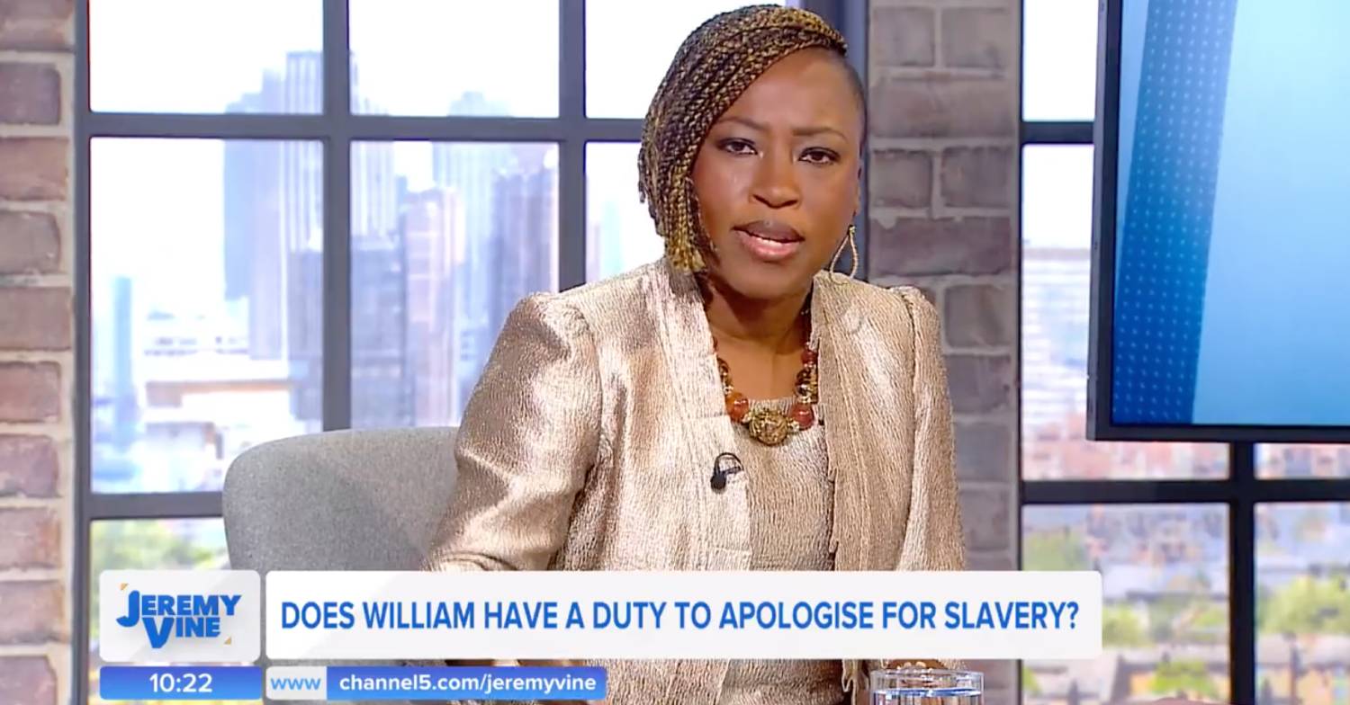 Dr Shola Mos-Shogbamimu in a gold outfit