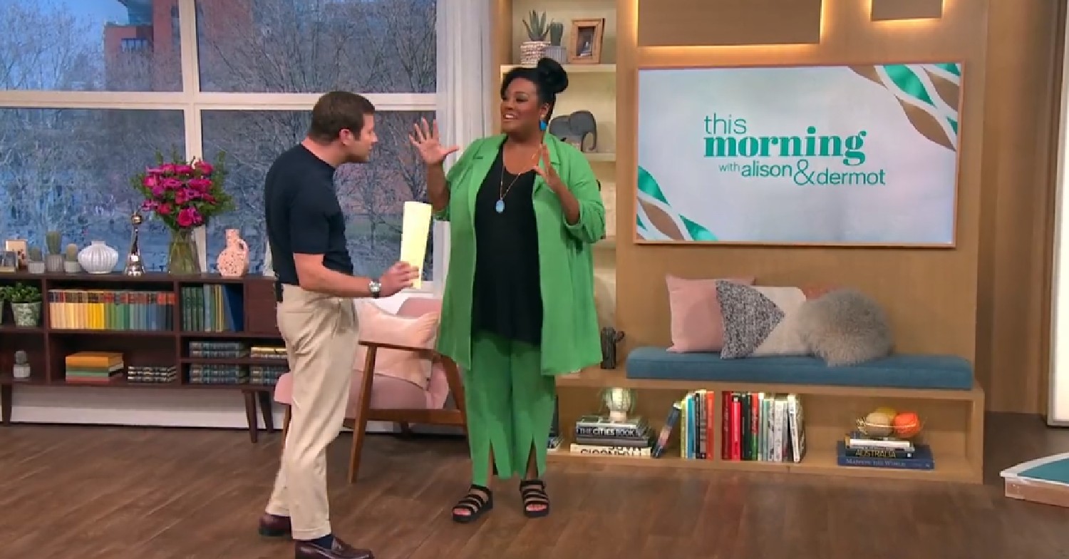 Dermot O'Leary and Alison Hammond on This Morning today
