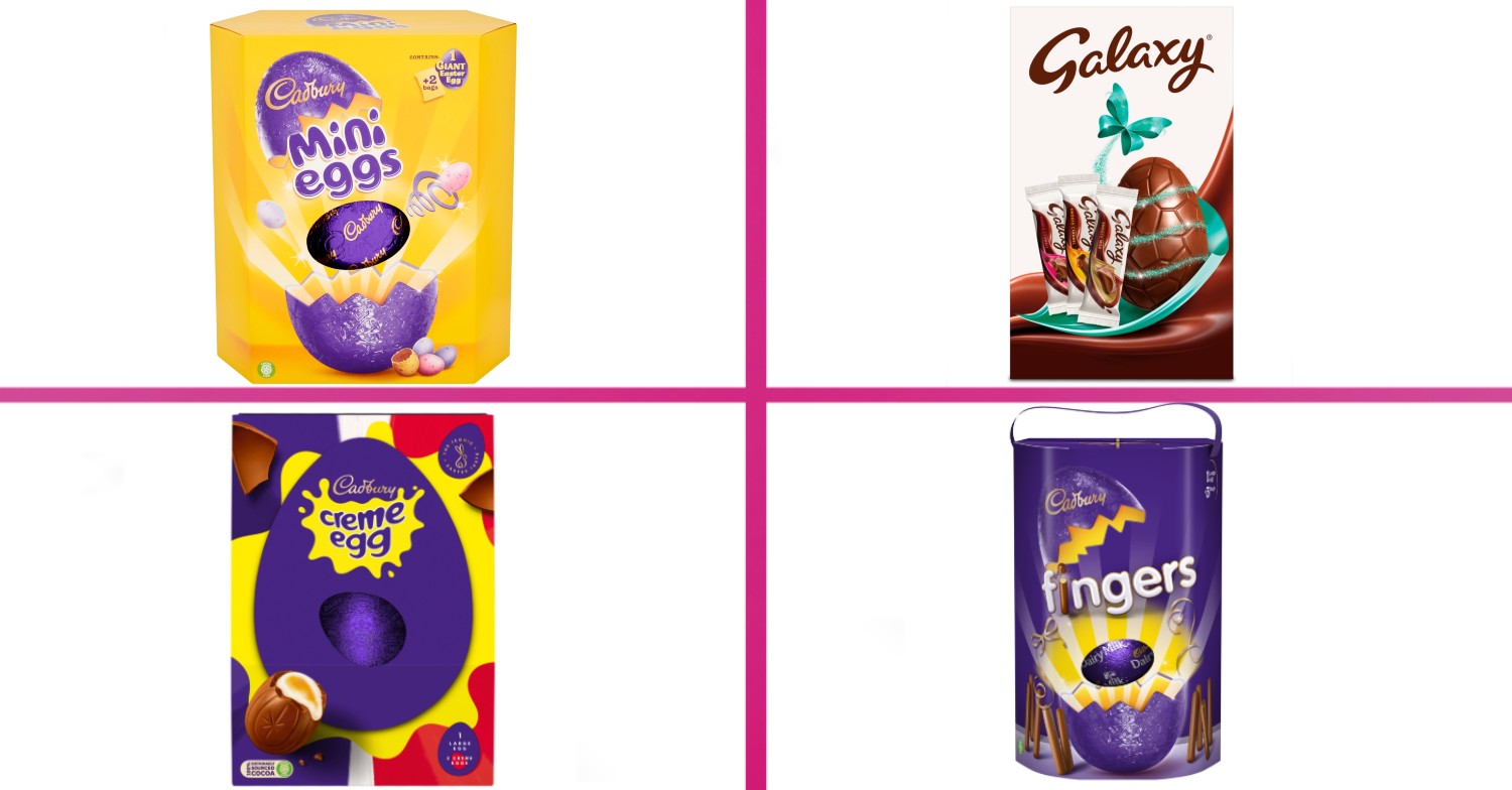 4 Tesco Easter eggs that are on offer