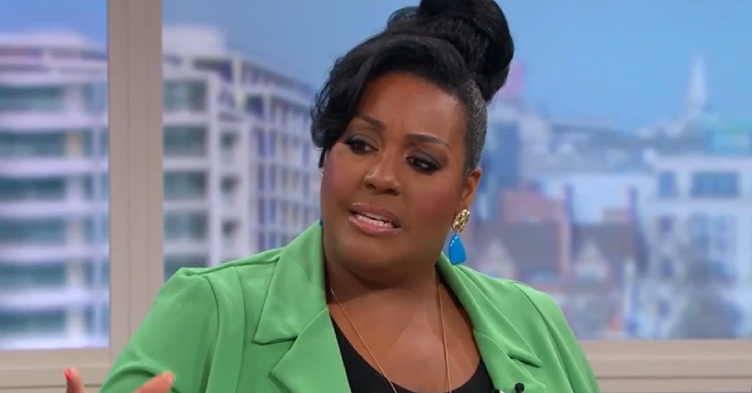 Alison Hammond wears green outfit on This Morning
