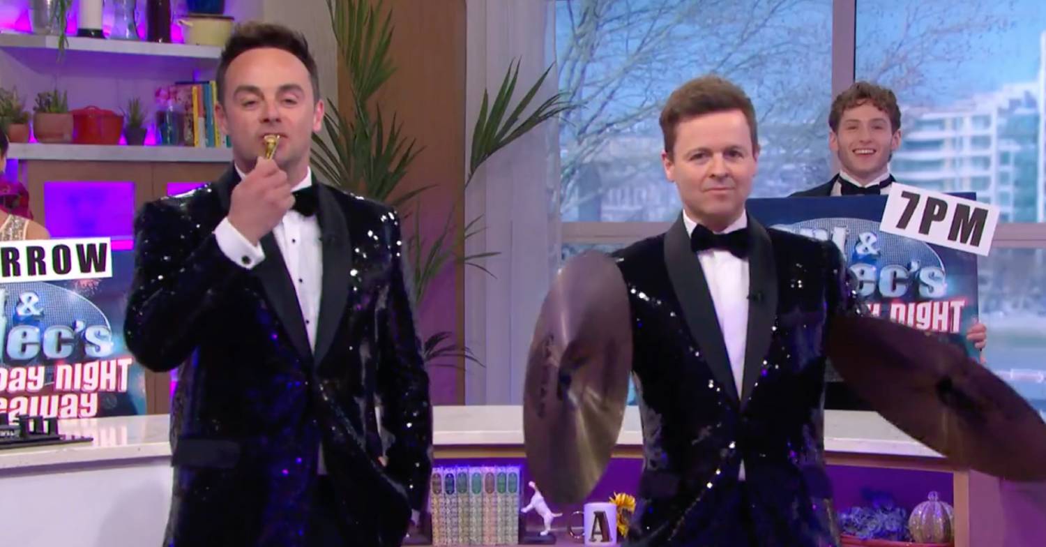 Ant and Dec created quite a commotion on This Morning