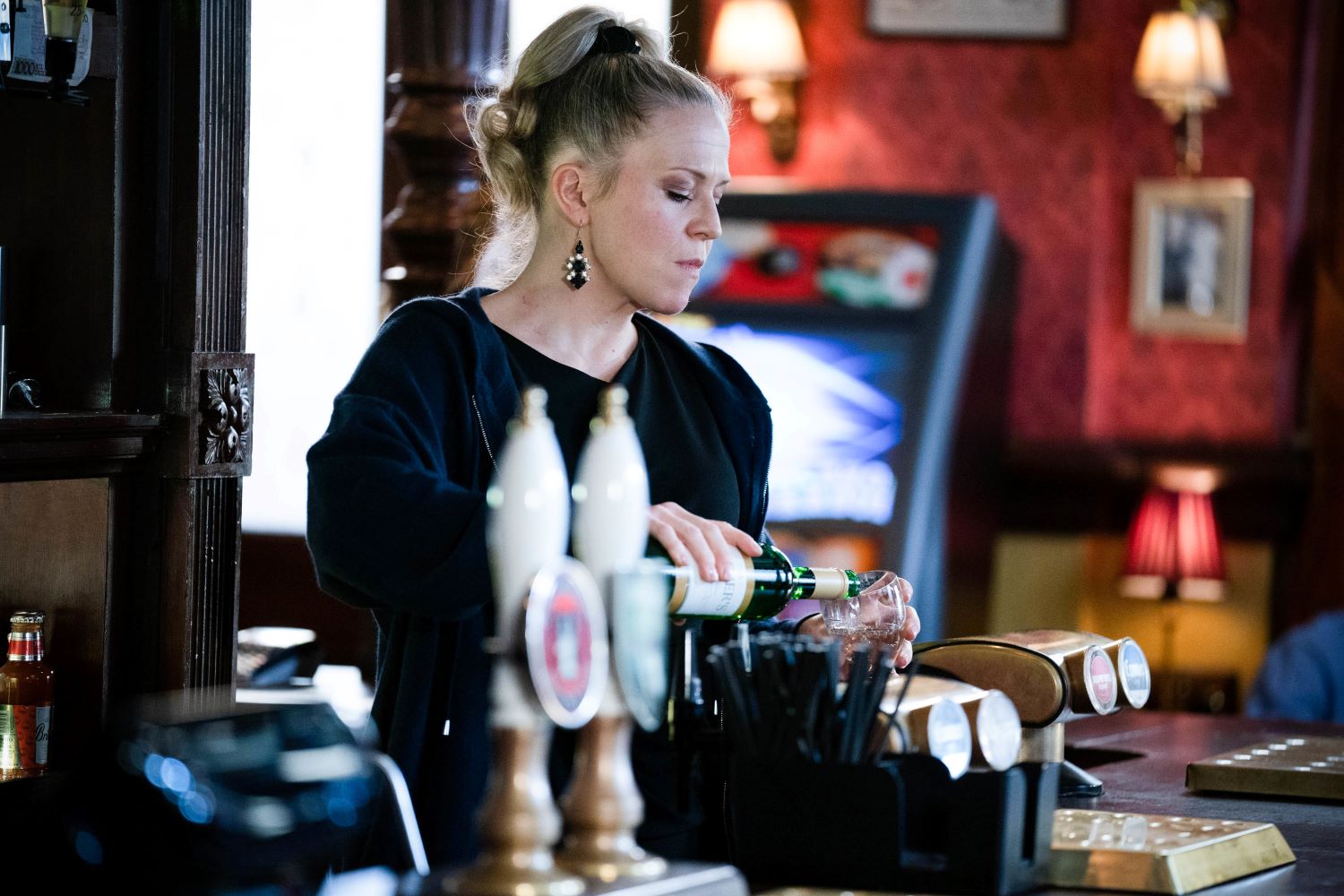 EastEnders Linda drinking again EMB TUE MAR 29