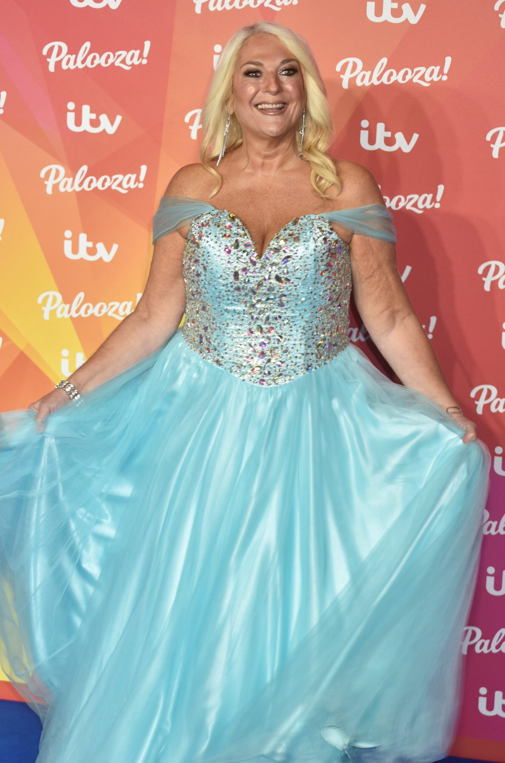 Vanessa Feltz on red carpet