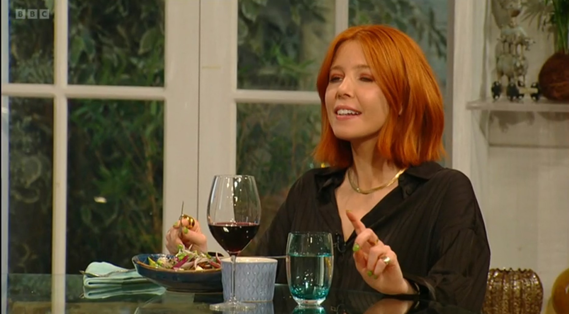 Stacey said she enjoyed the Chilli con carne on Saturday Kitchen