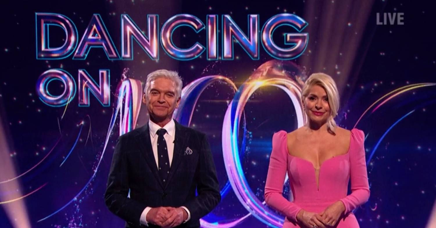 Dancing On Ice is hosted by Holly Willoughby and Phillip Schofield 