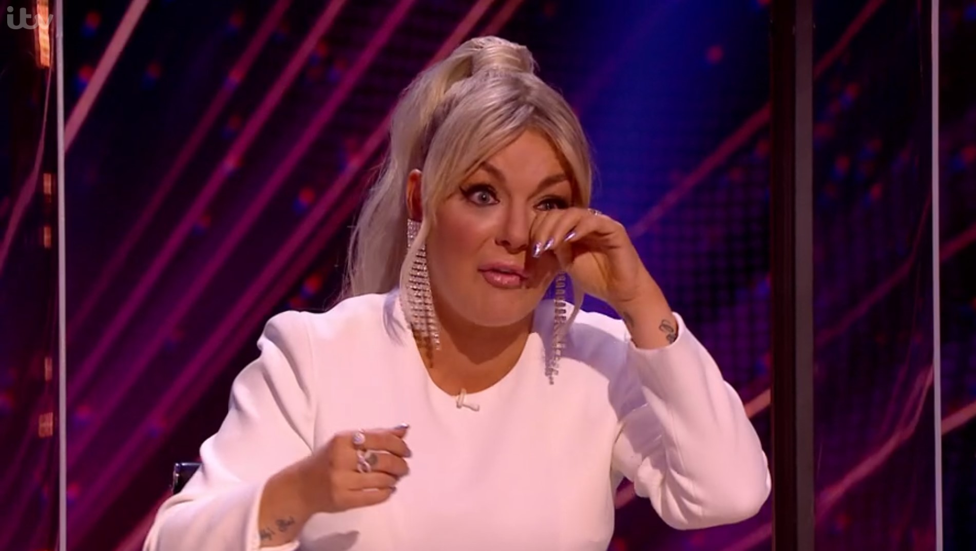 Sheridan Smith cries on Starstruck over Amy Winehouse