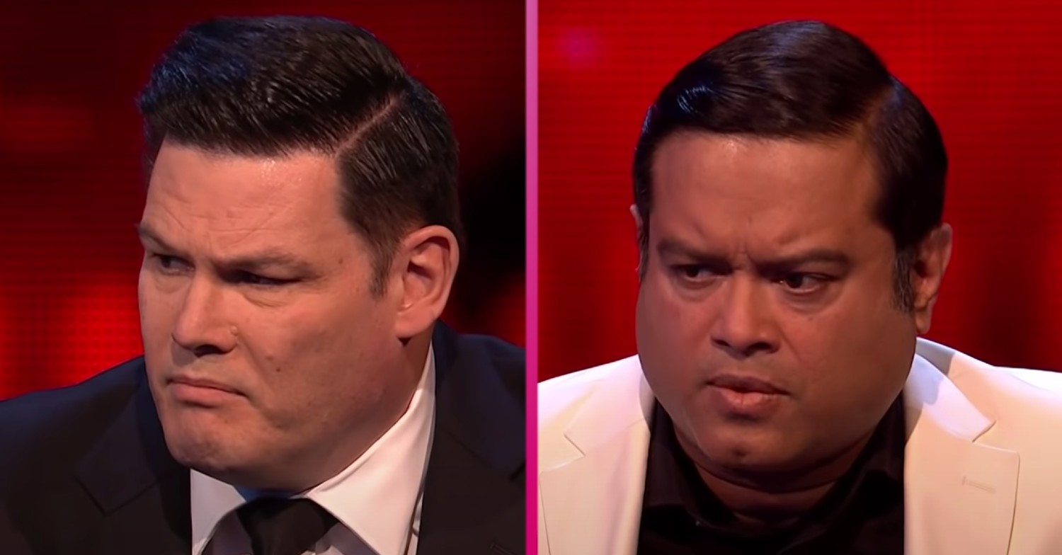 The Chase stars Mark Labbett and Paul Sinha dismiss 'strop' claims