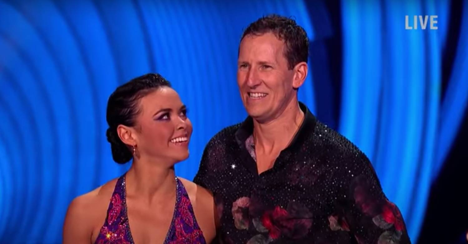 Brendan Cole and Vanessa Bauer performed three routines during the Dancing On Ice final