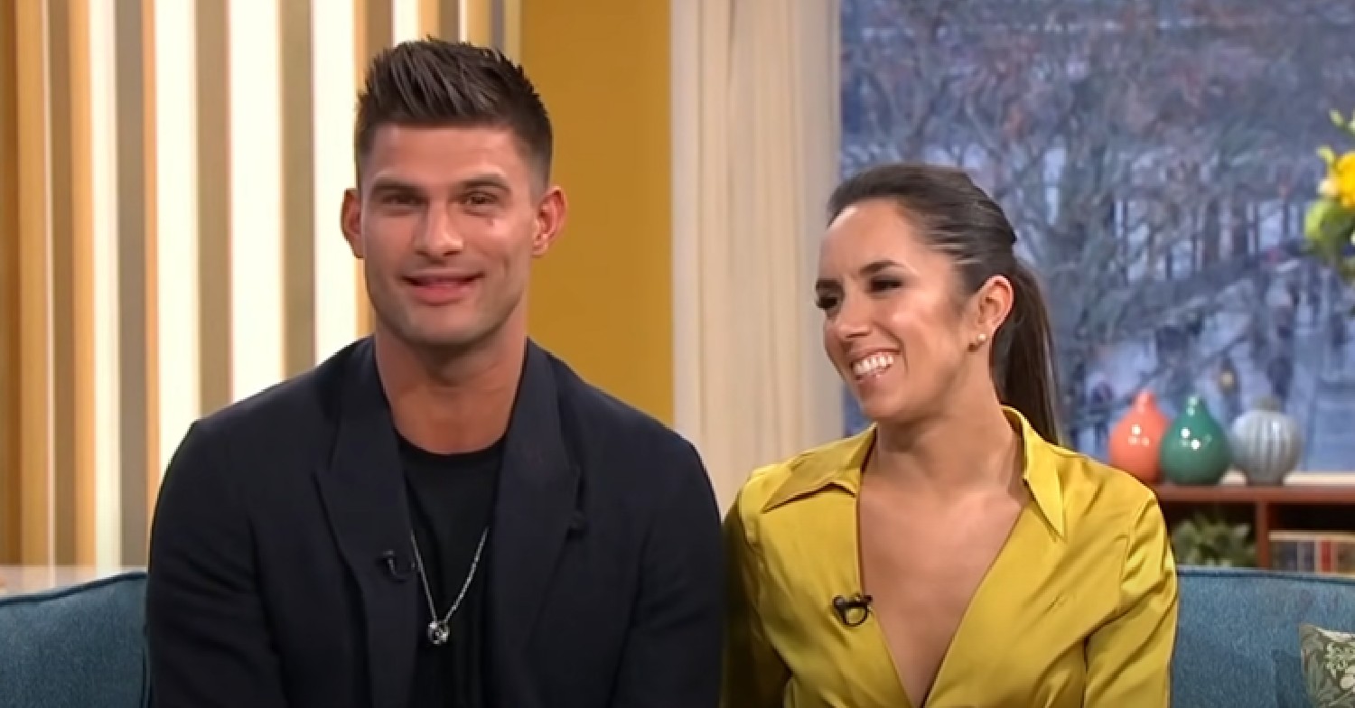 Janette Manrara and Alja� �korjanec on This Morning