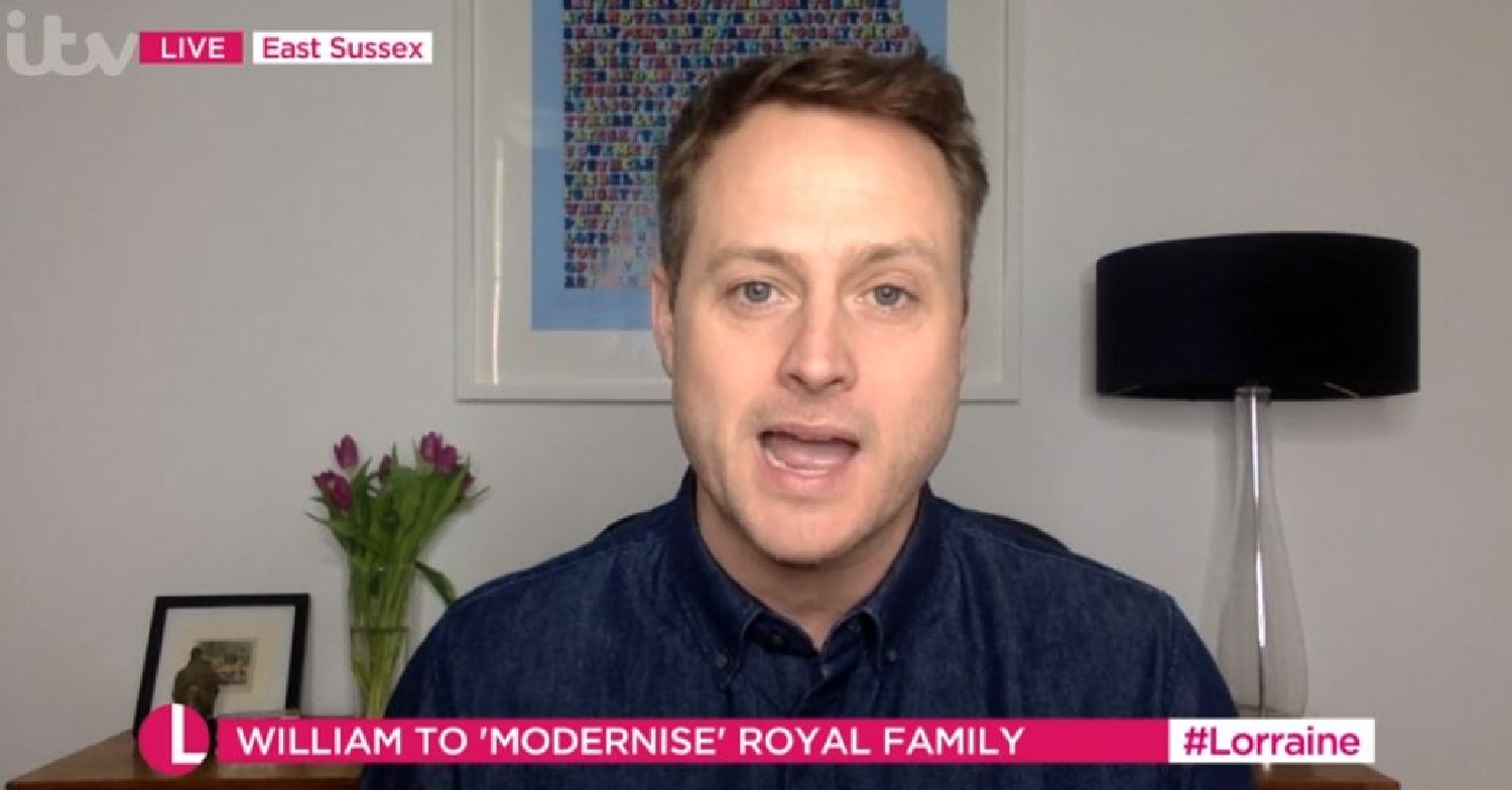 Russell Myers on Lorraine Kelly show today