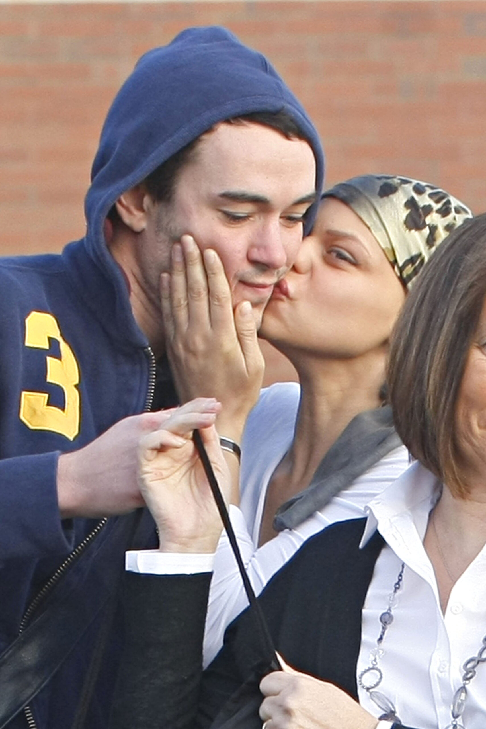 Jade Goody kisses her husband