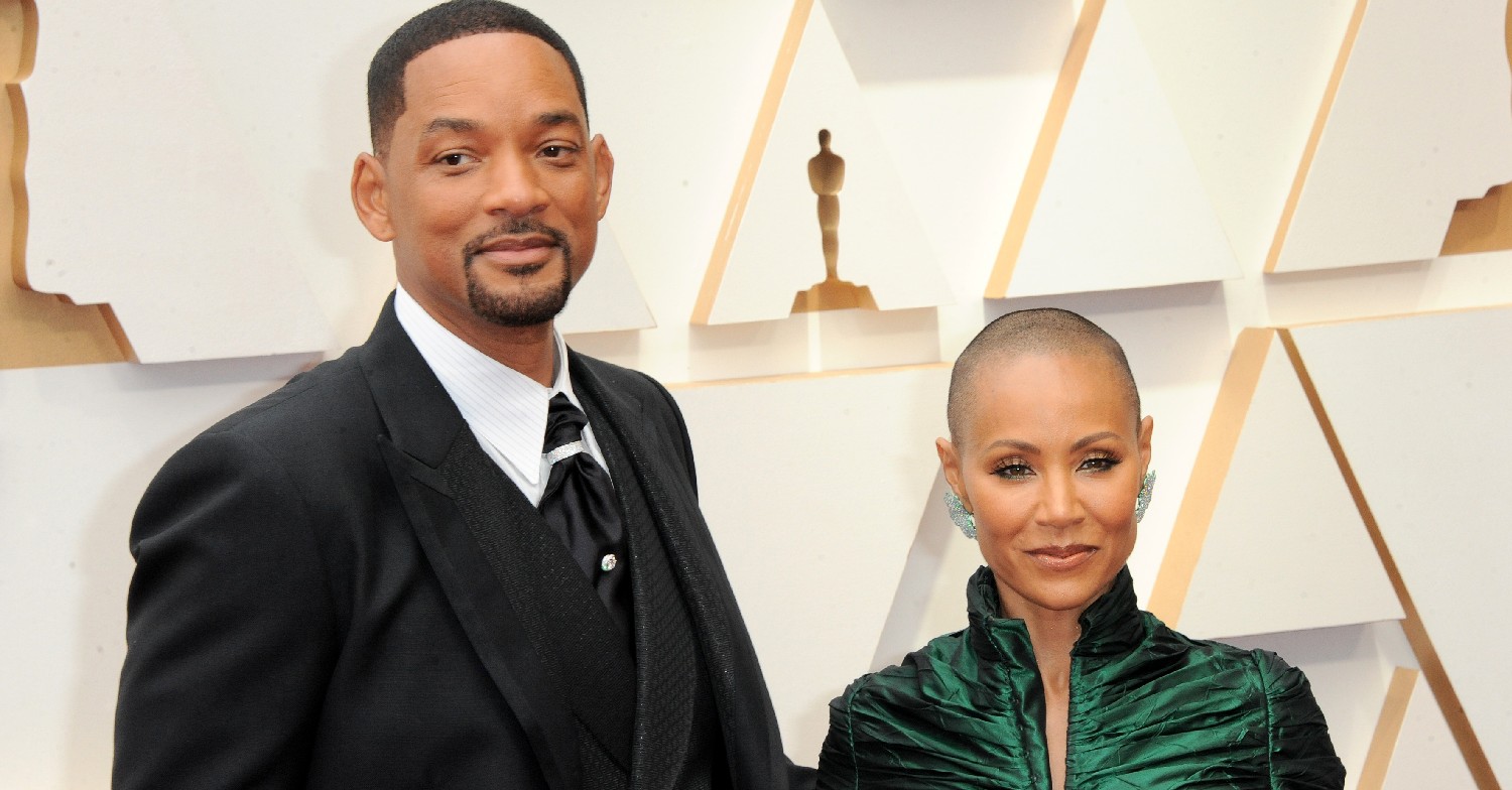 Will Smith and Jada Pinkett-Smith at the Oscars