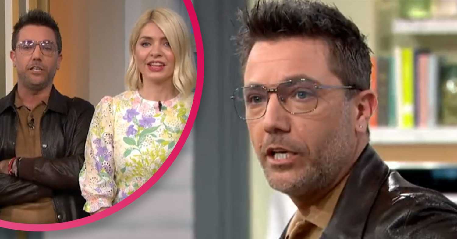 Gino D'Acampo with Holly on This Morning