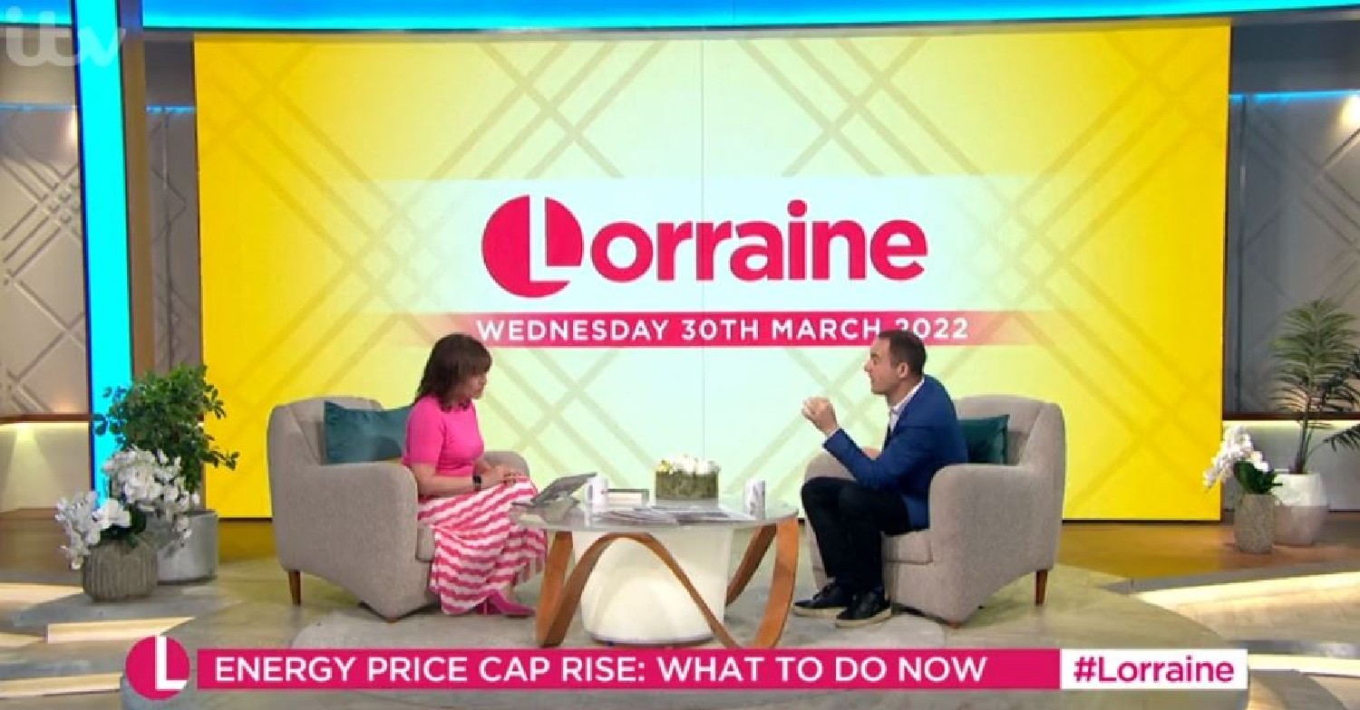 Martin Lewis on Lorraine today