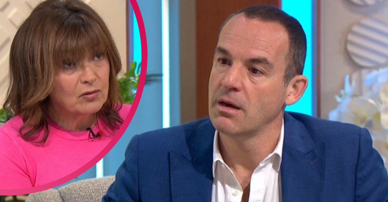 Martin Lewis on Lorraine today with Lorraine Kelly