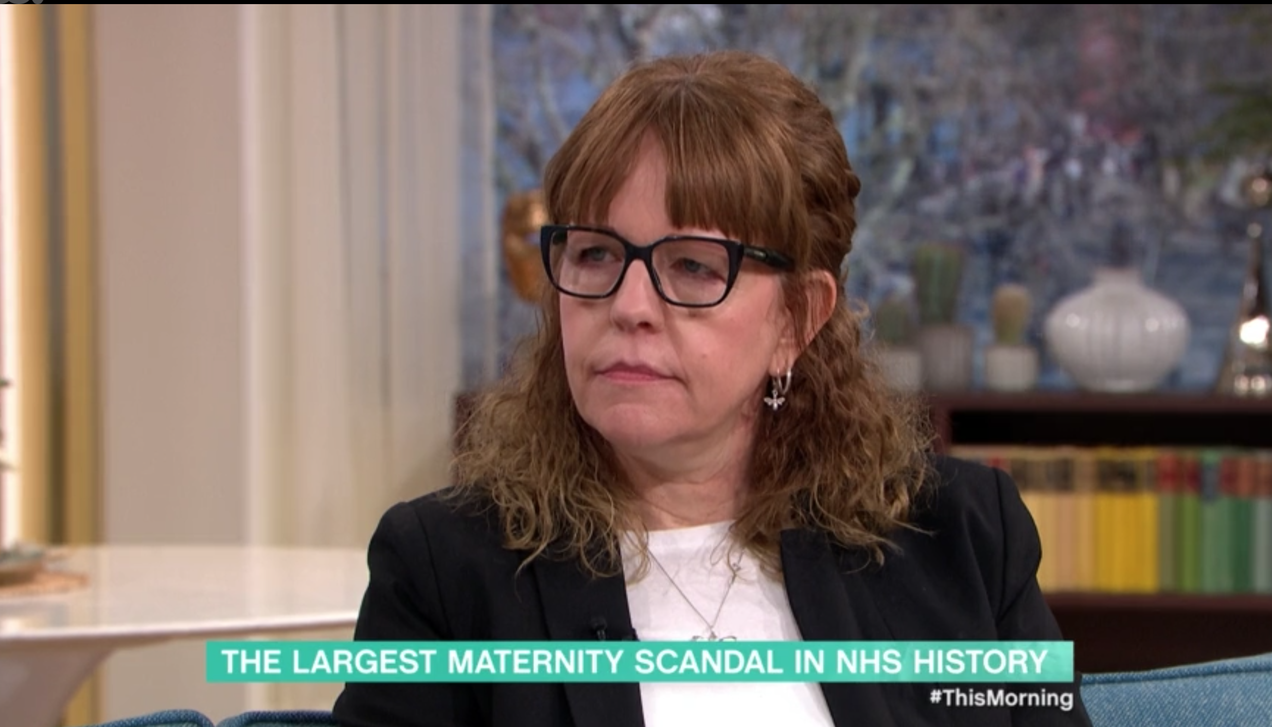 Guest on this morning looking sad