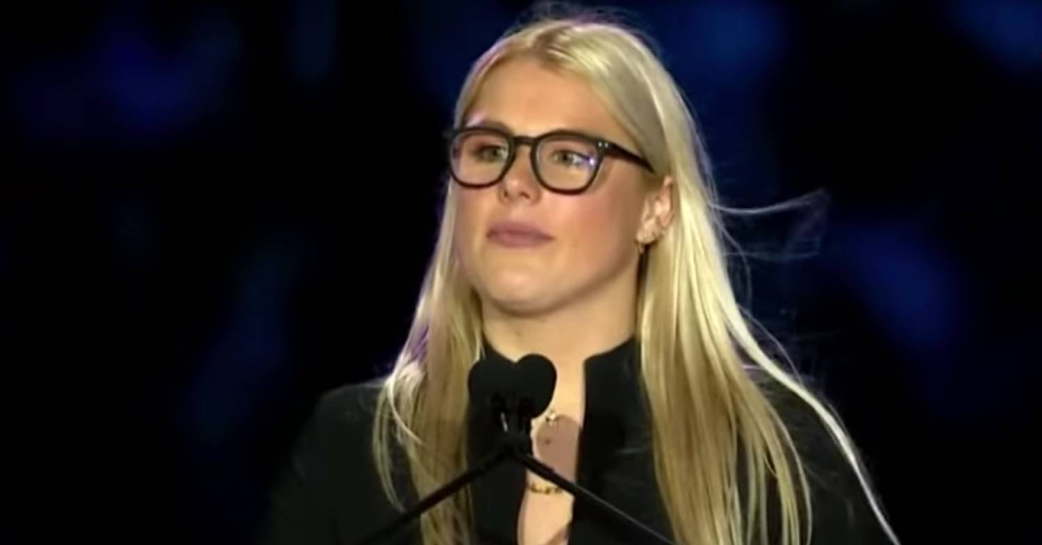 Brooke Warne's voice faltered as he remembered her late father