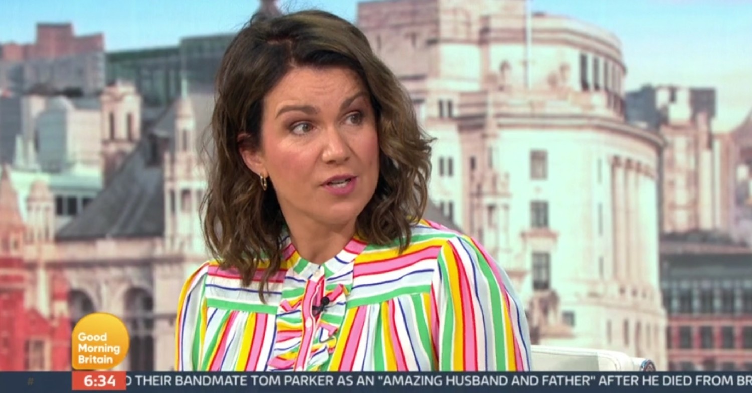 Susanna Reid on GMB today