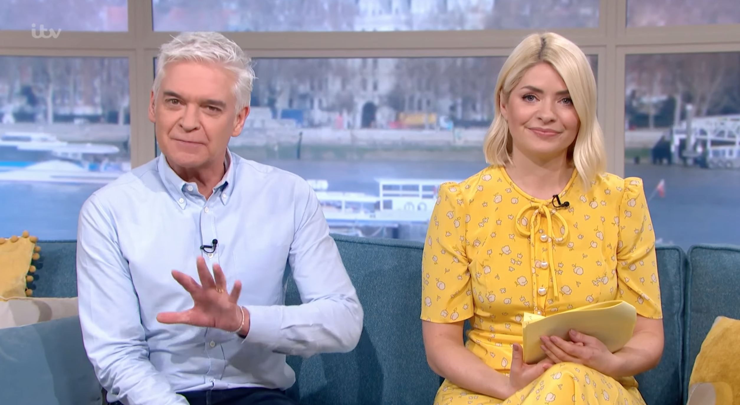 Holly and Phil hosting this morning