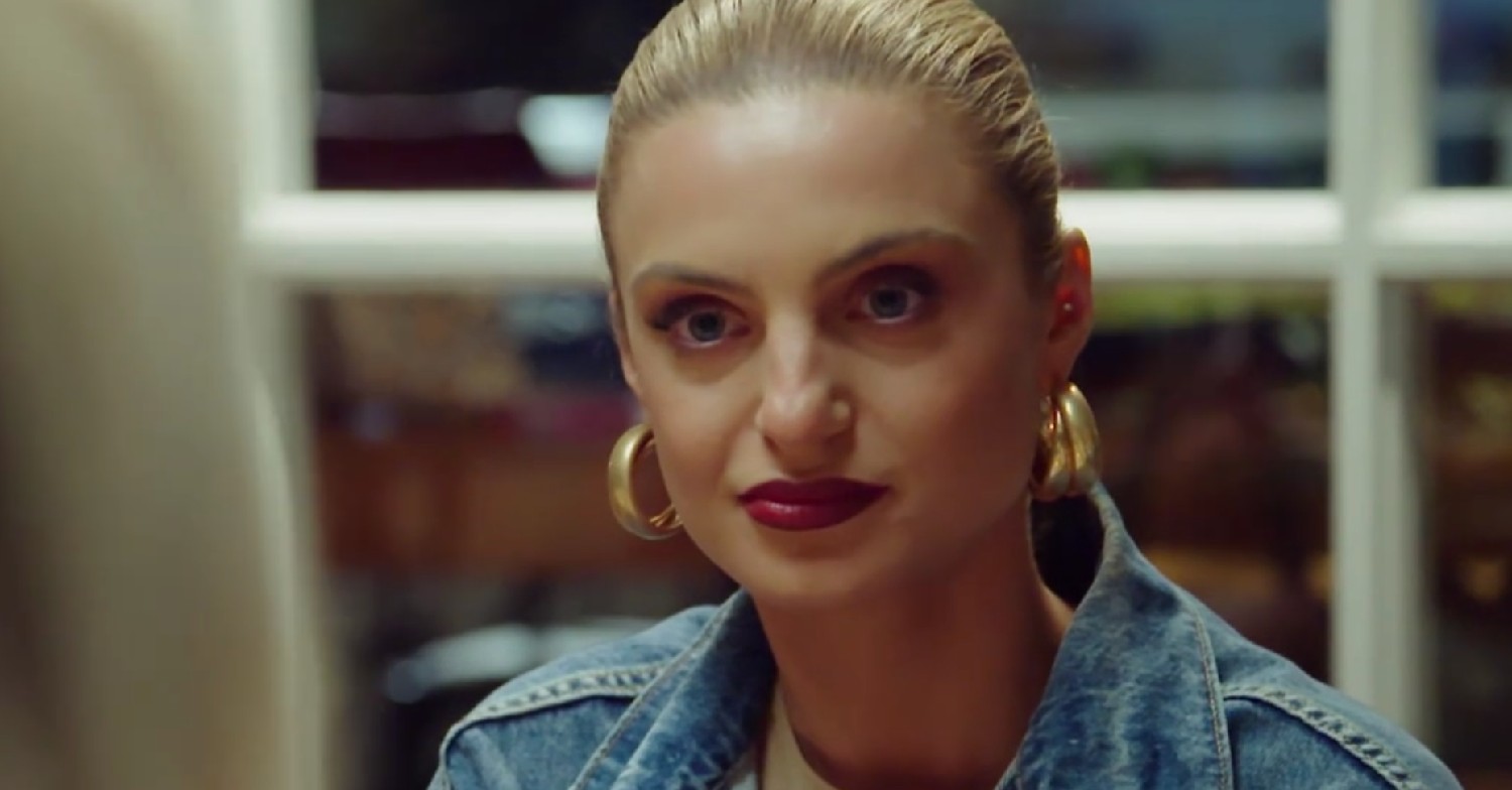 MAFS Australia star Dominica looking angry towards Olivia