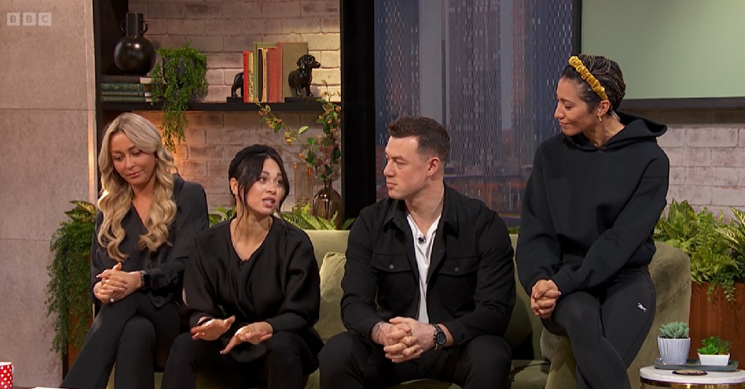 Strictly star Katya Jones on Morning Live with Luba, Kai and Karen