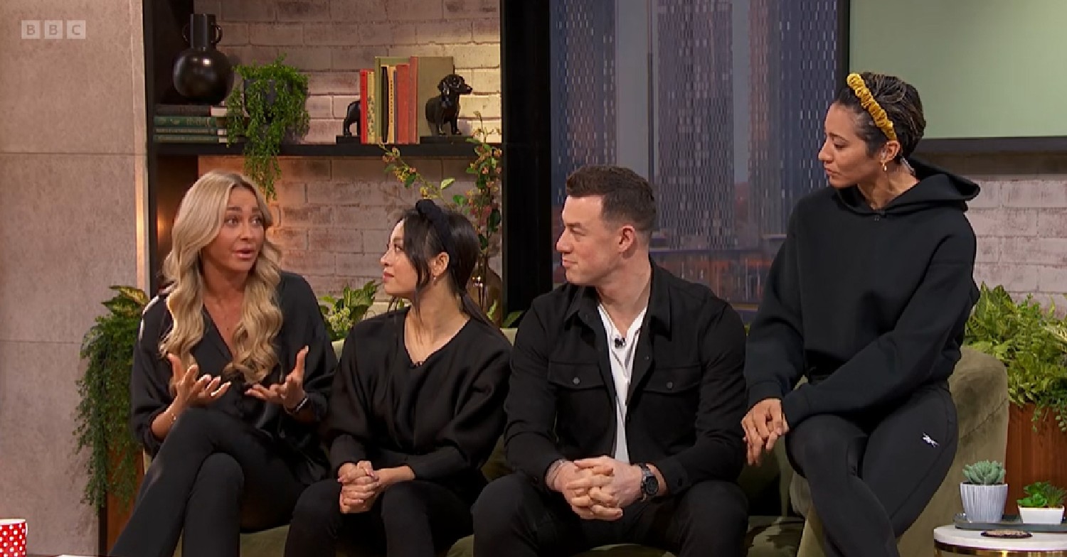 Strictly star Katya Jones on Morning Live with Luba, Kai and Karen