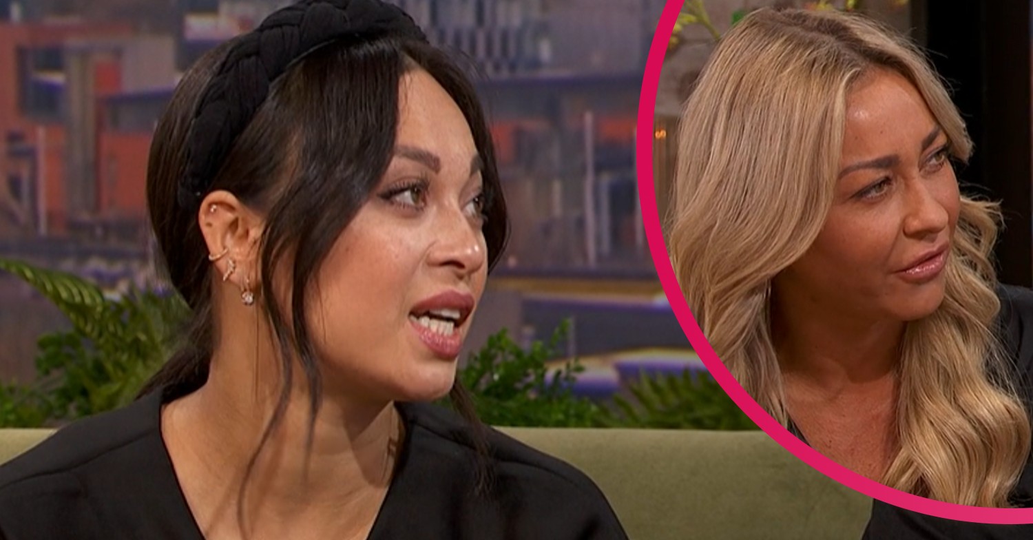 Strictly stars Katya Jones and Luba Mushtuk on Morning Live
