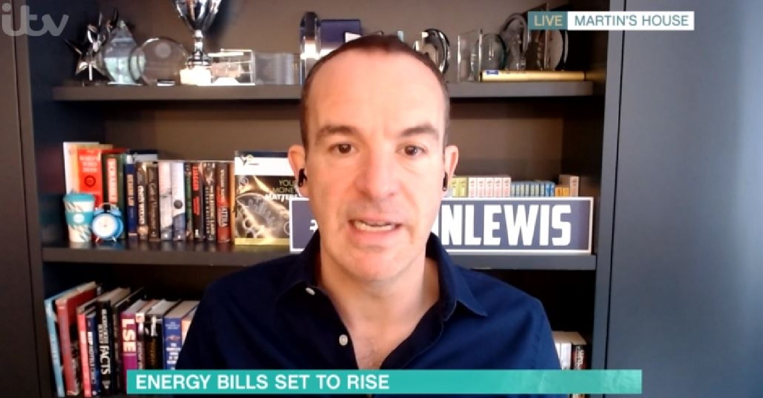 Martin Lewis talking about energy crisis on This Morning