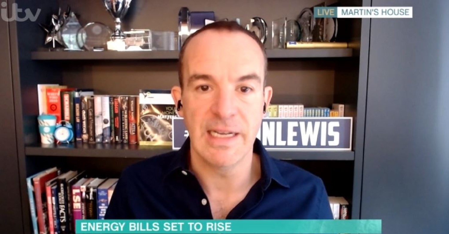 Martin Lewis talking about energy crisis on This Morning