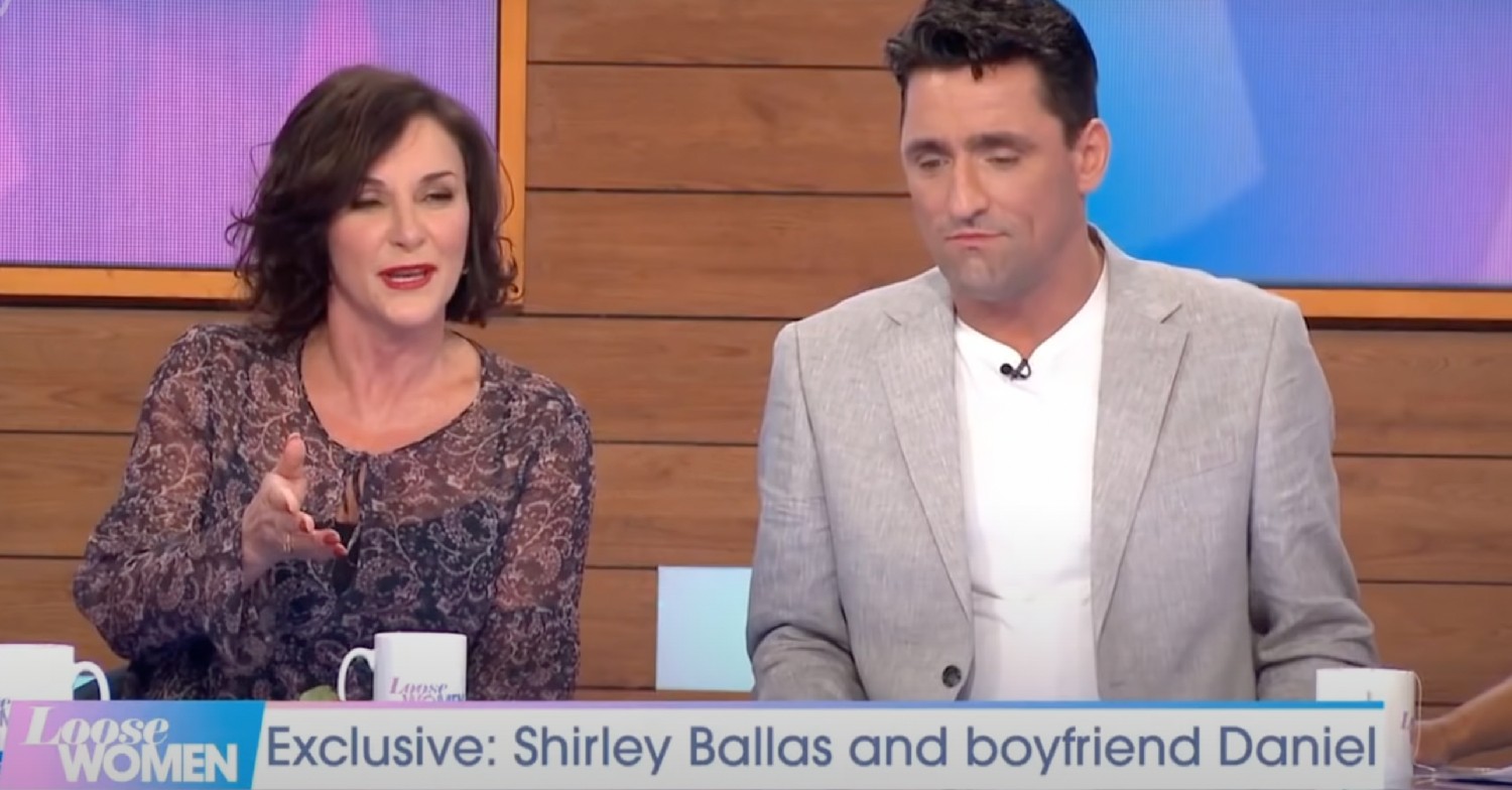 Strictly Come Dancing judge Shirley Ballas and Daniel Taylor on Loose Women 
